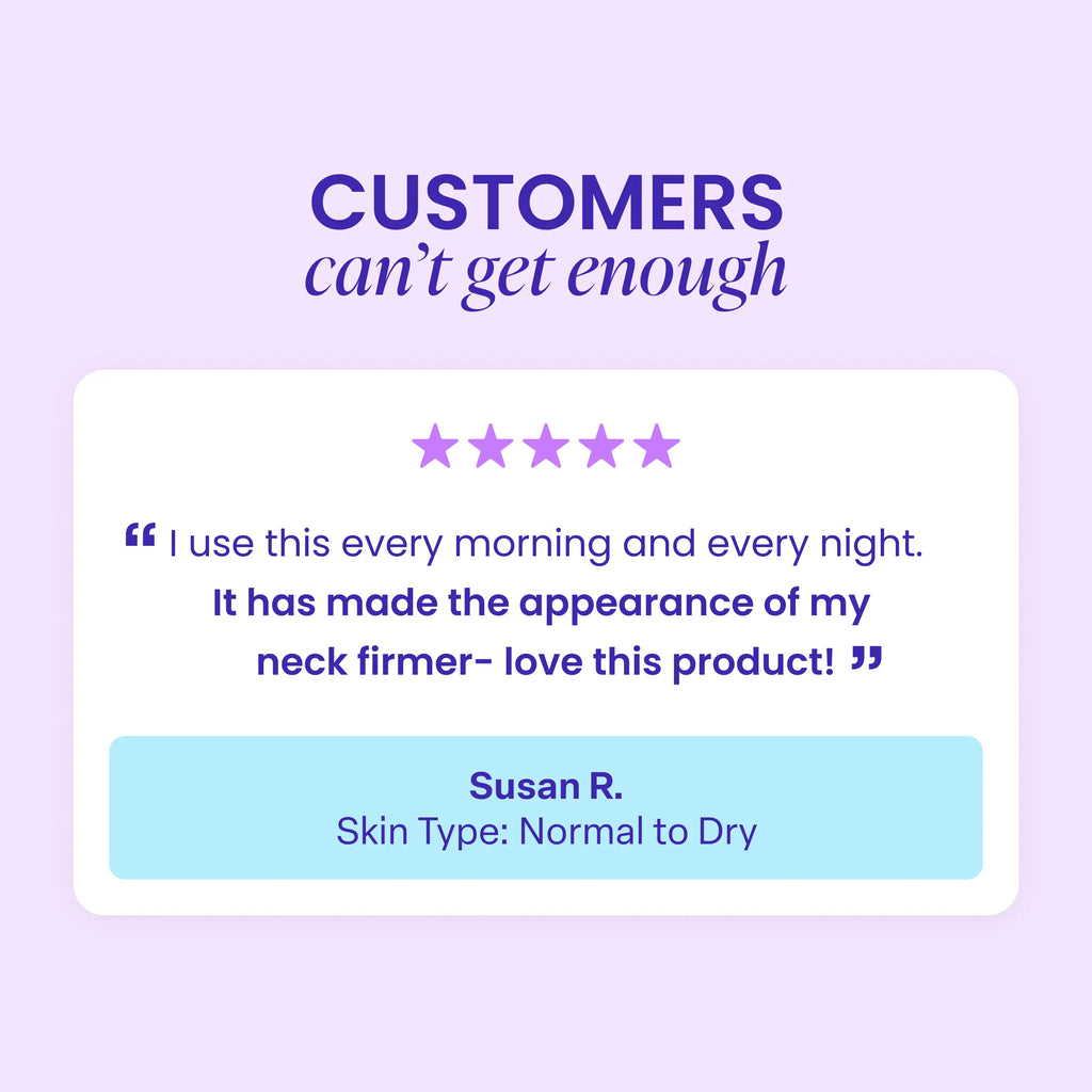 GOPURE Neck Cream Tighten & Lift Firming Cream for Crepey Skin