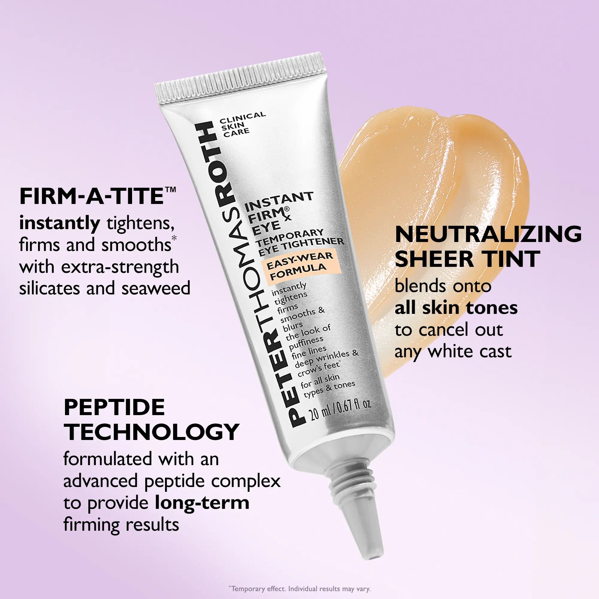 Peter Thomas Roth Instant Firmx Easy Wear Temporary Eye Tightener (20Ml)