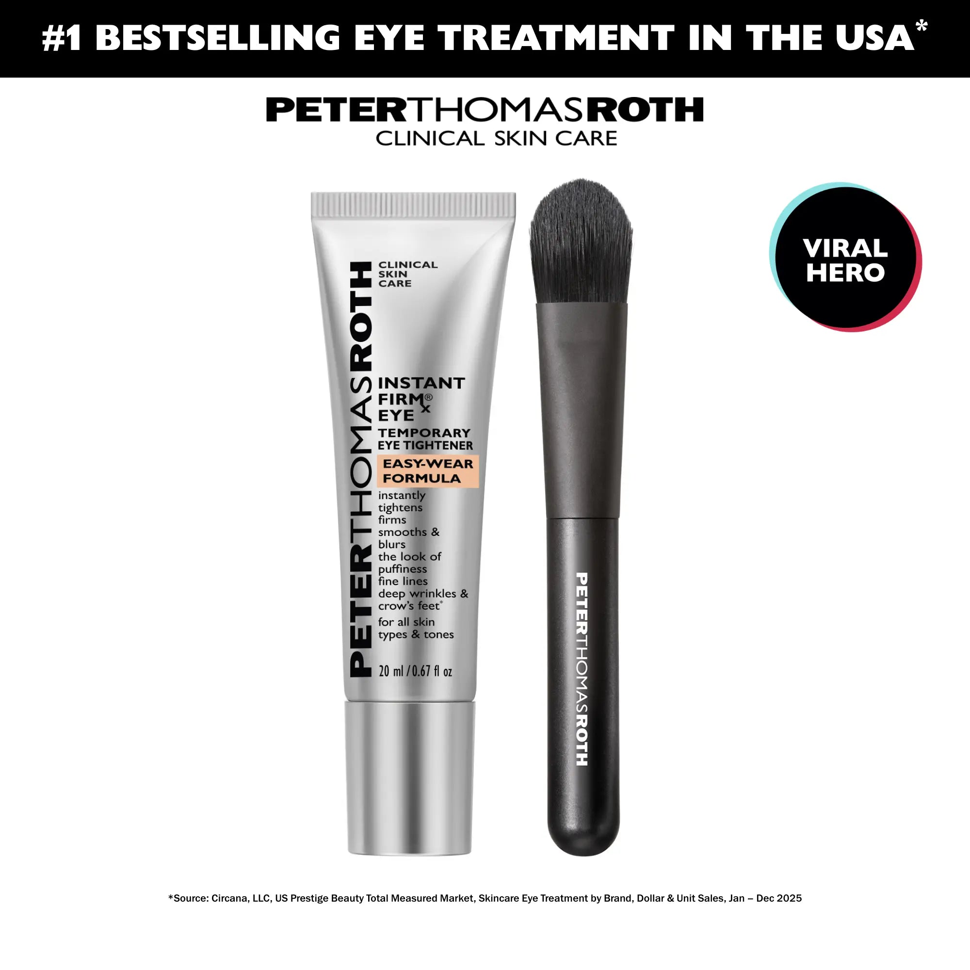 Peter Thomas Roth Instant Firmx Easy Wear Temporary Eye Tightener (20Ml)